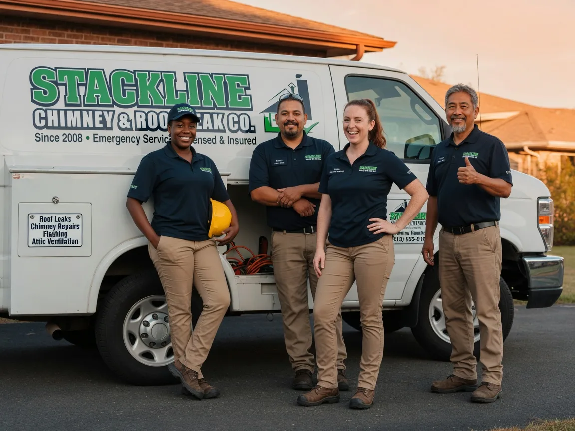 Chimney flashing repair company in Valliant, OK